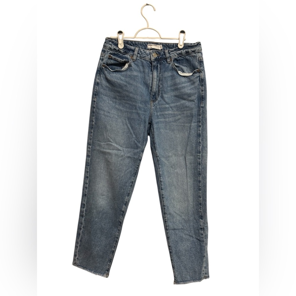 Garage Medium Blue  Mom Jeans